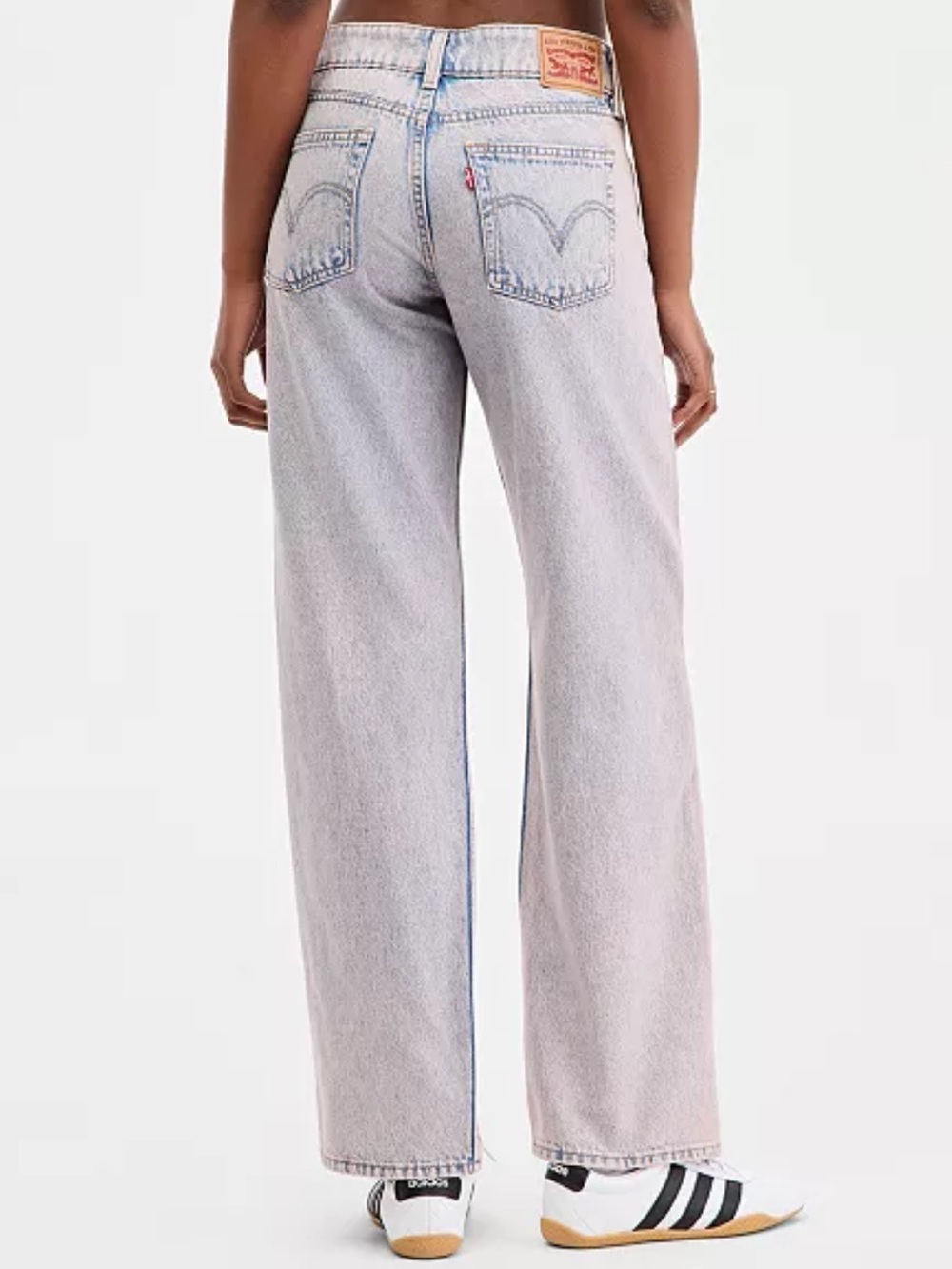 Levi's Women's Wide Leg Jeans in Light Stone Wash - Picture 2 of 2